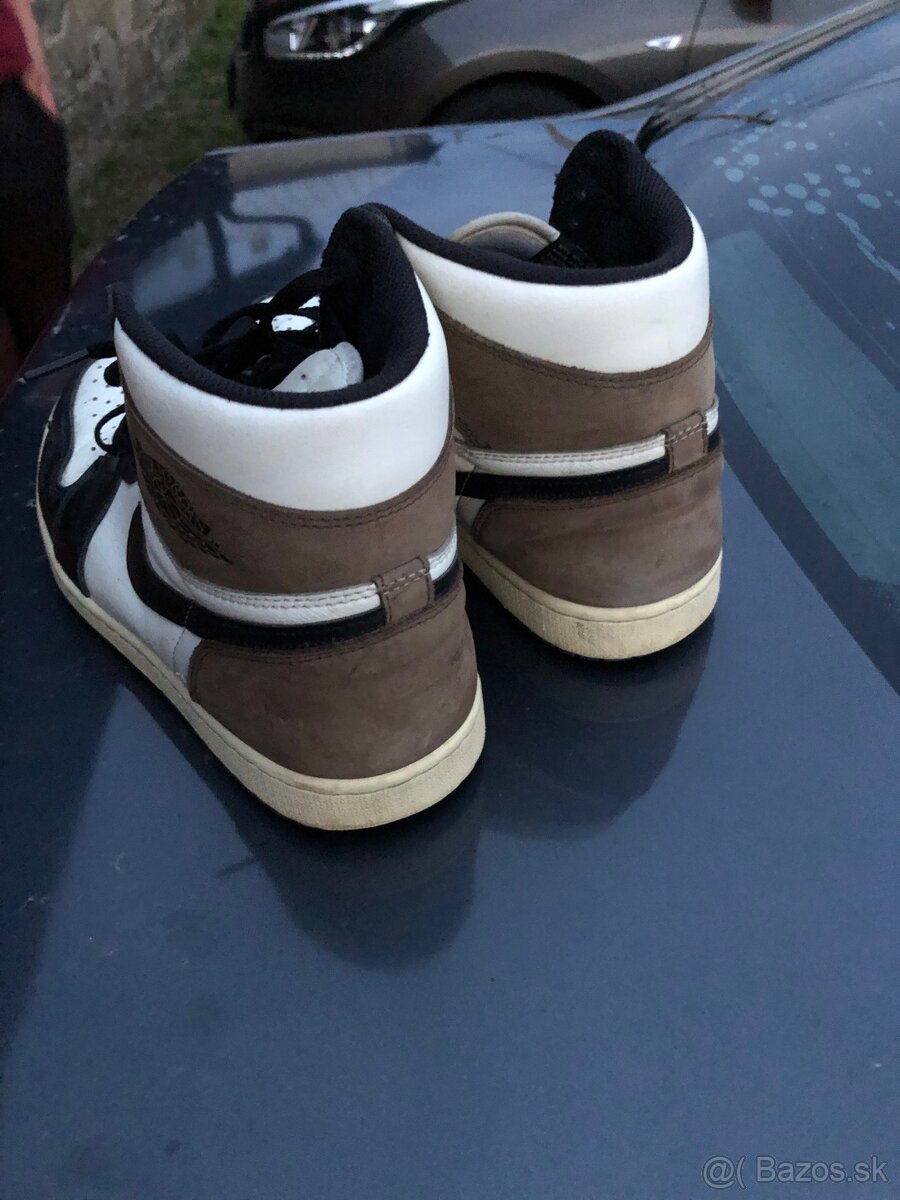 Nike jordan mid1 mocha - 4