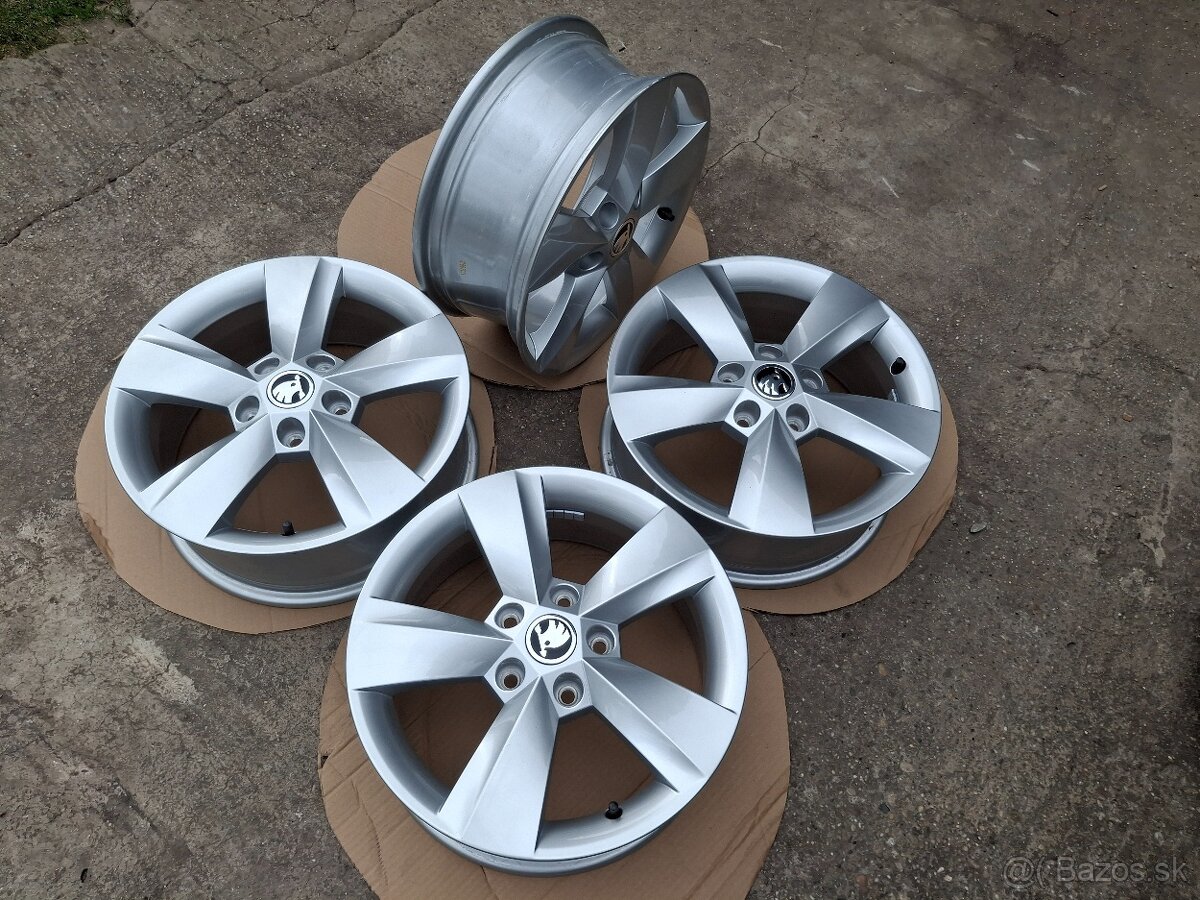 samotné 16" ALU 5x112 Škoda - 4