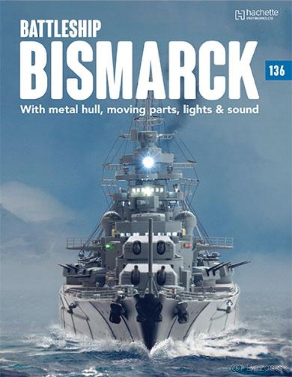 Bojovú loď Bismarck 1:200 - 4
