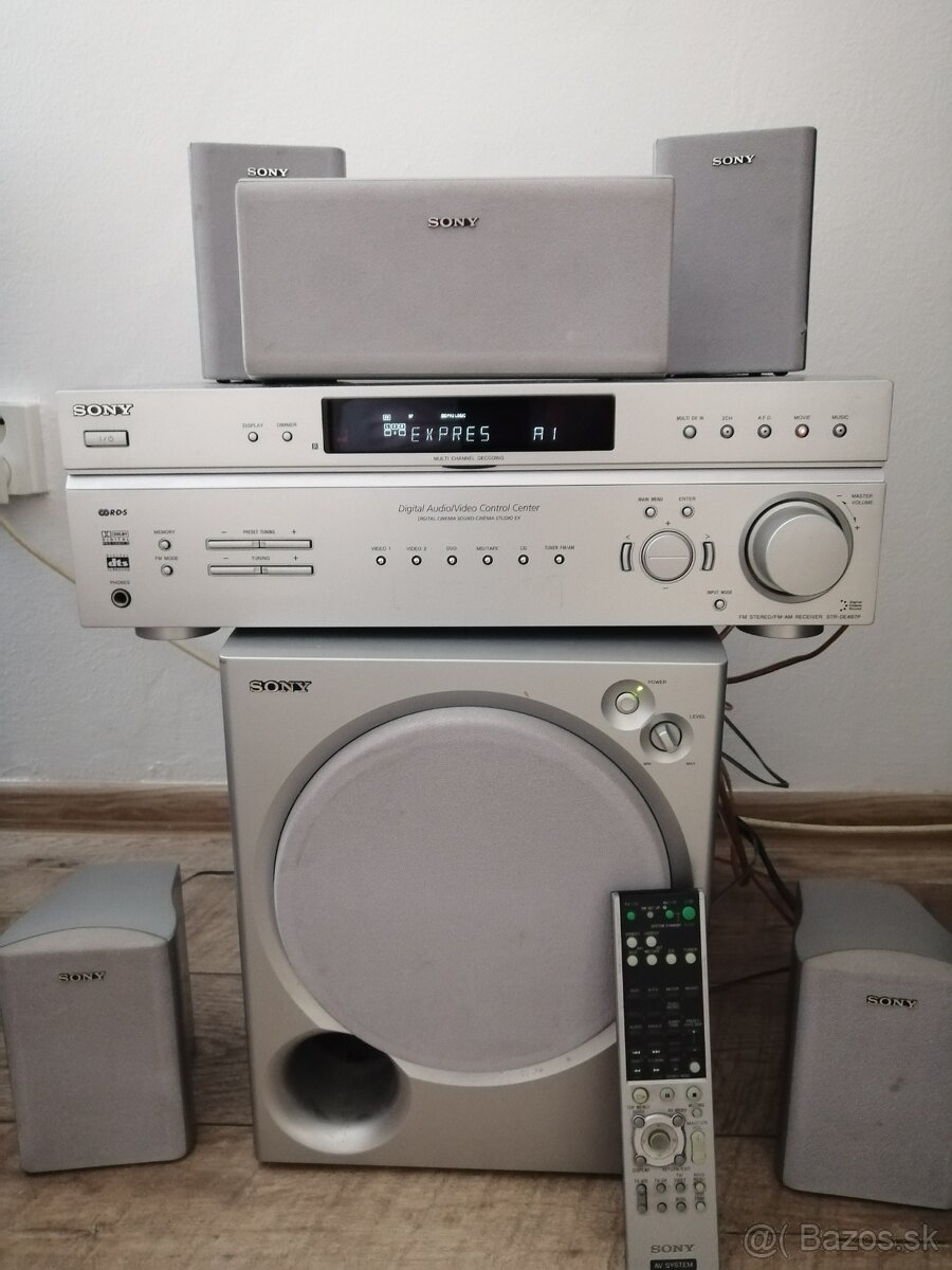 Sony hifi systém 5,1 - 4