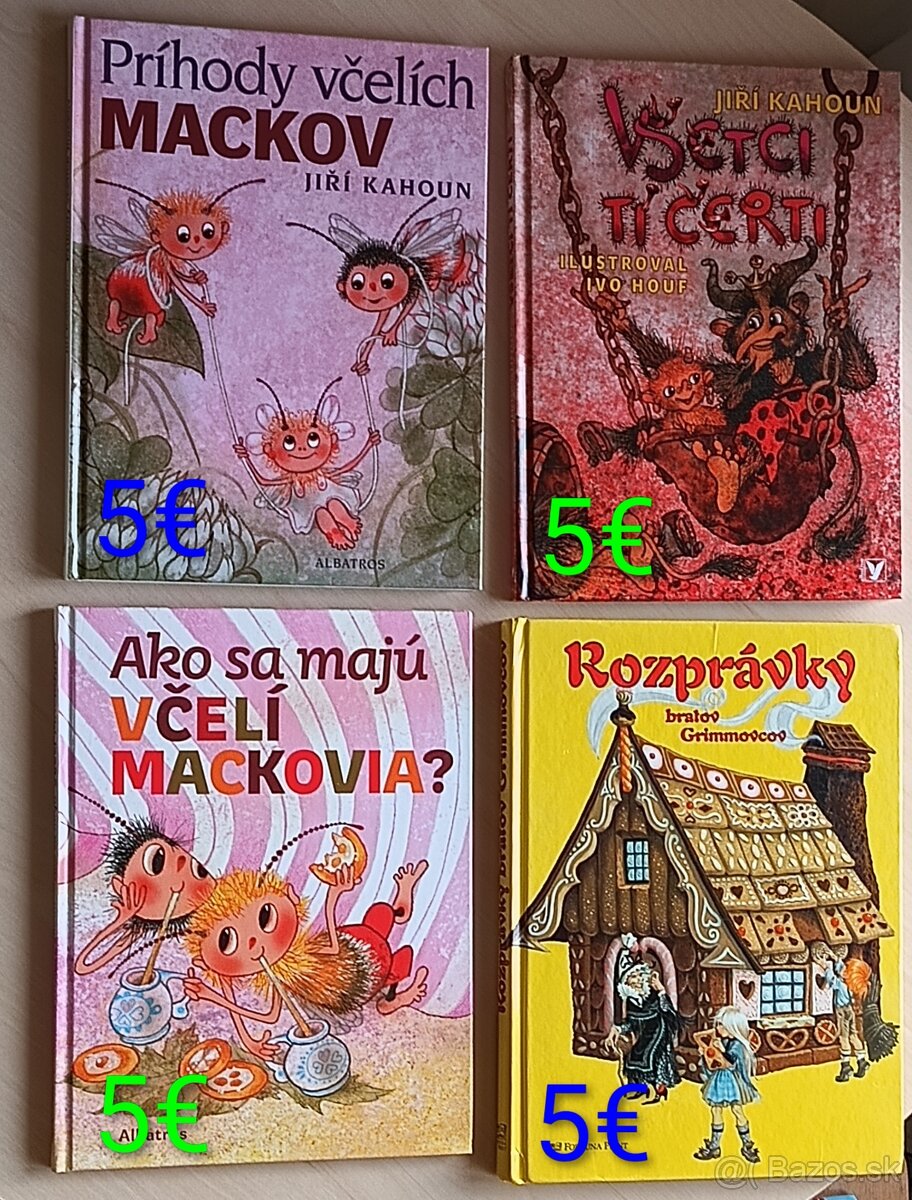ROZNE DETSKÉ KNIŽKY - IBA OSOBNÝ ODBER - 4