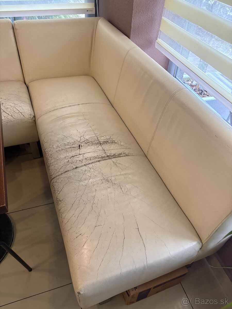 Kožené lavice a kreslá - 4