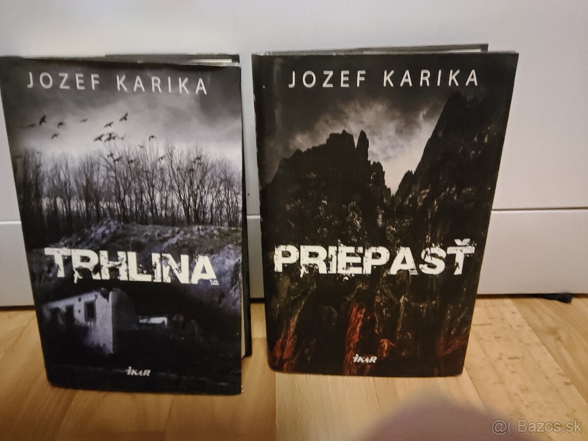 Jozef Karika 2 Knihy - Priepasť a Trhlina za Super Cenu 12 E - 4