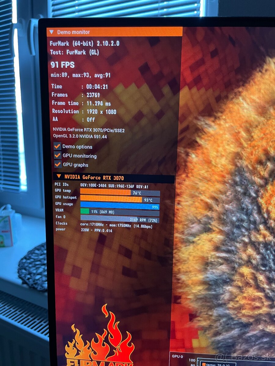 RTX 3070 PNY 8 GB - 4