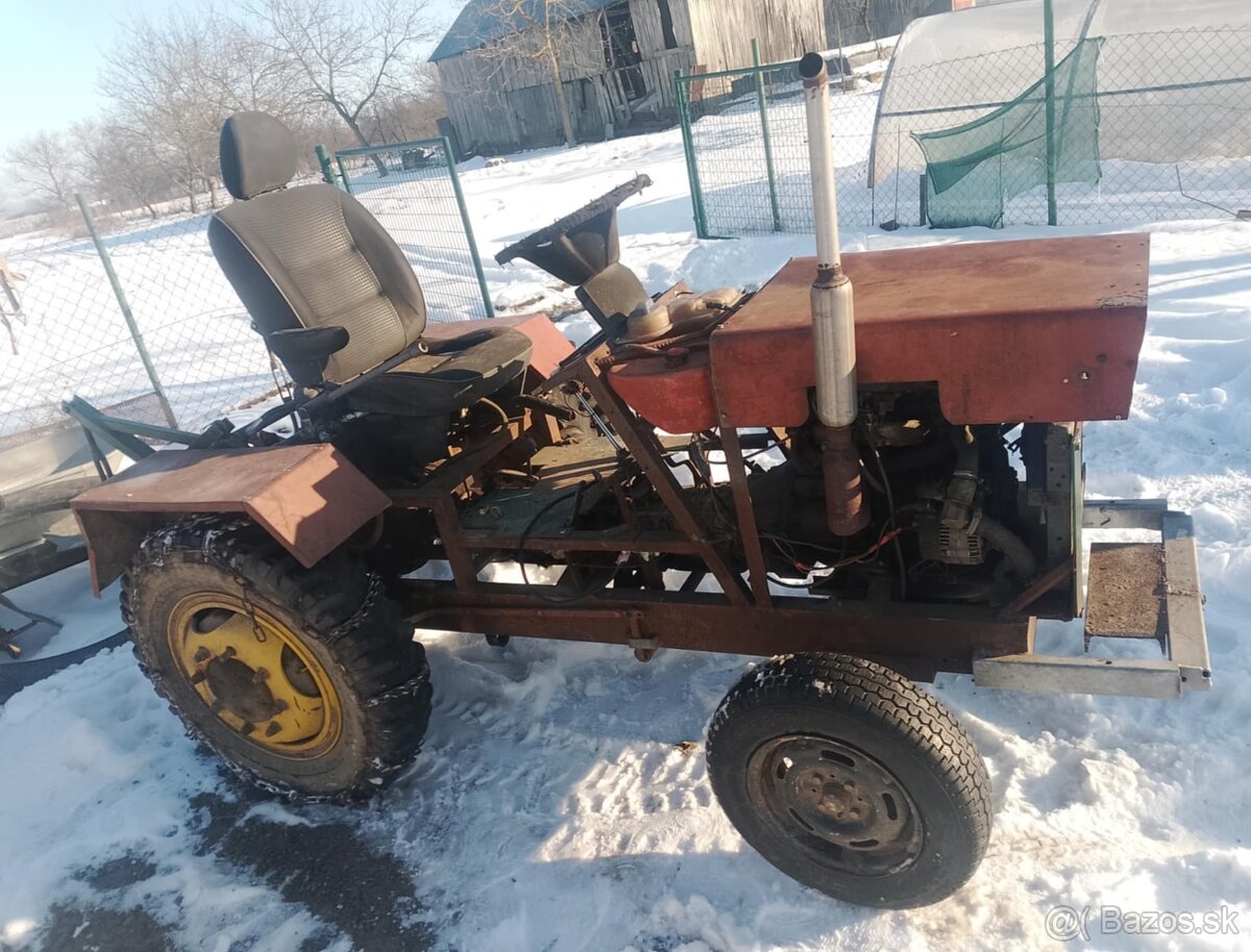 Predám malotraktor domácej výroby - 4