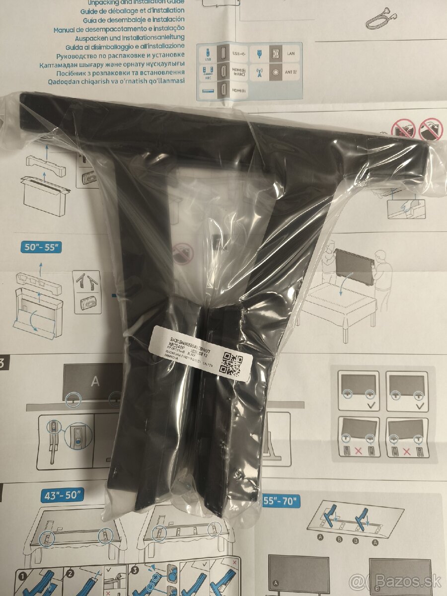 Samsung nožičky BN96-58941C originál diel - 4