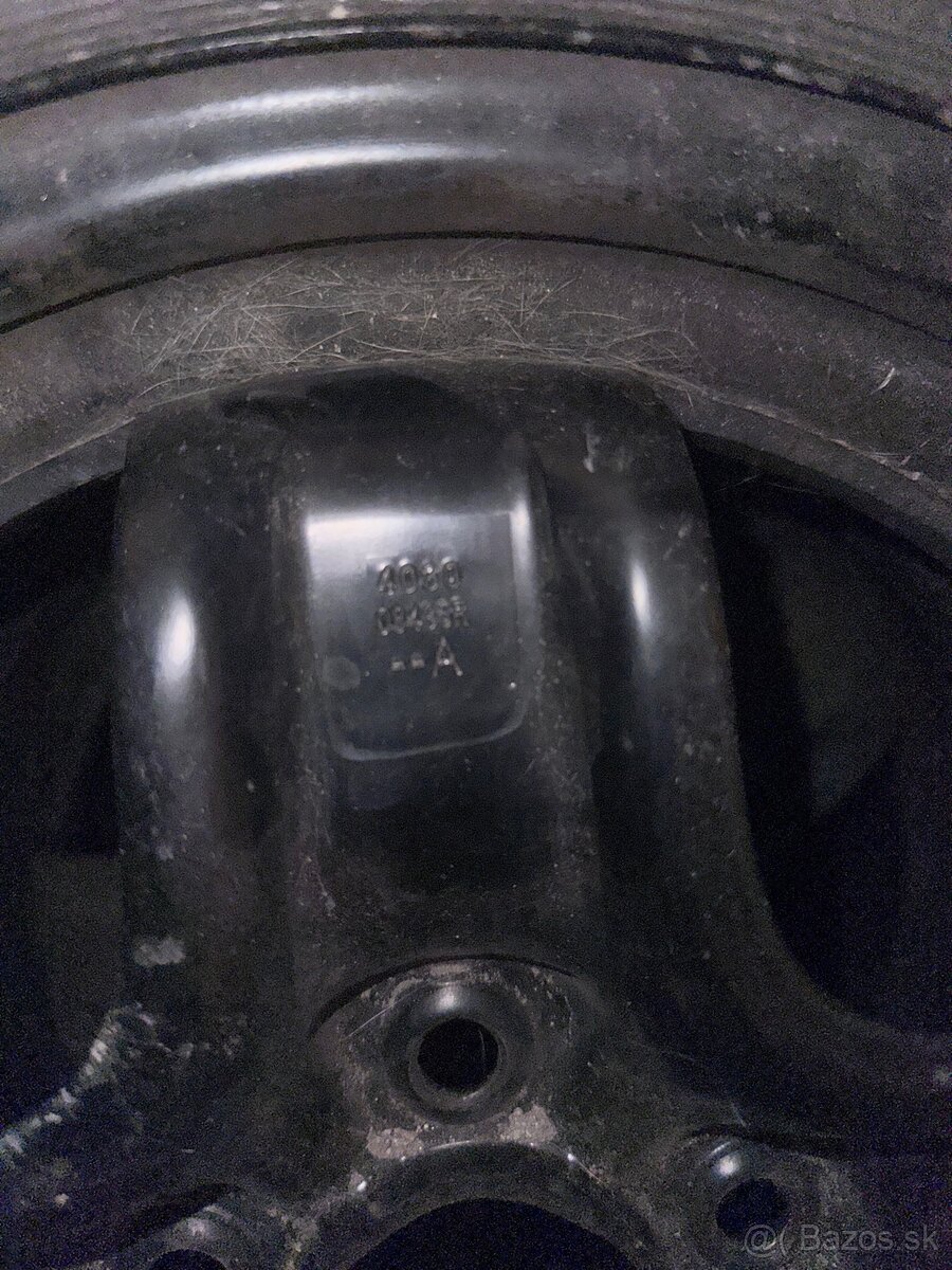 Plechové disky 5x114,3 R16 + pneu - 4