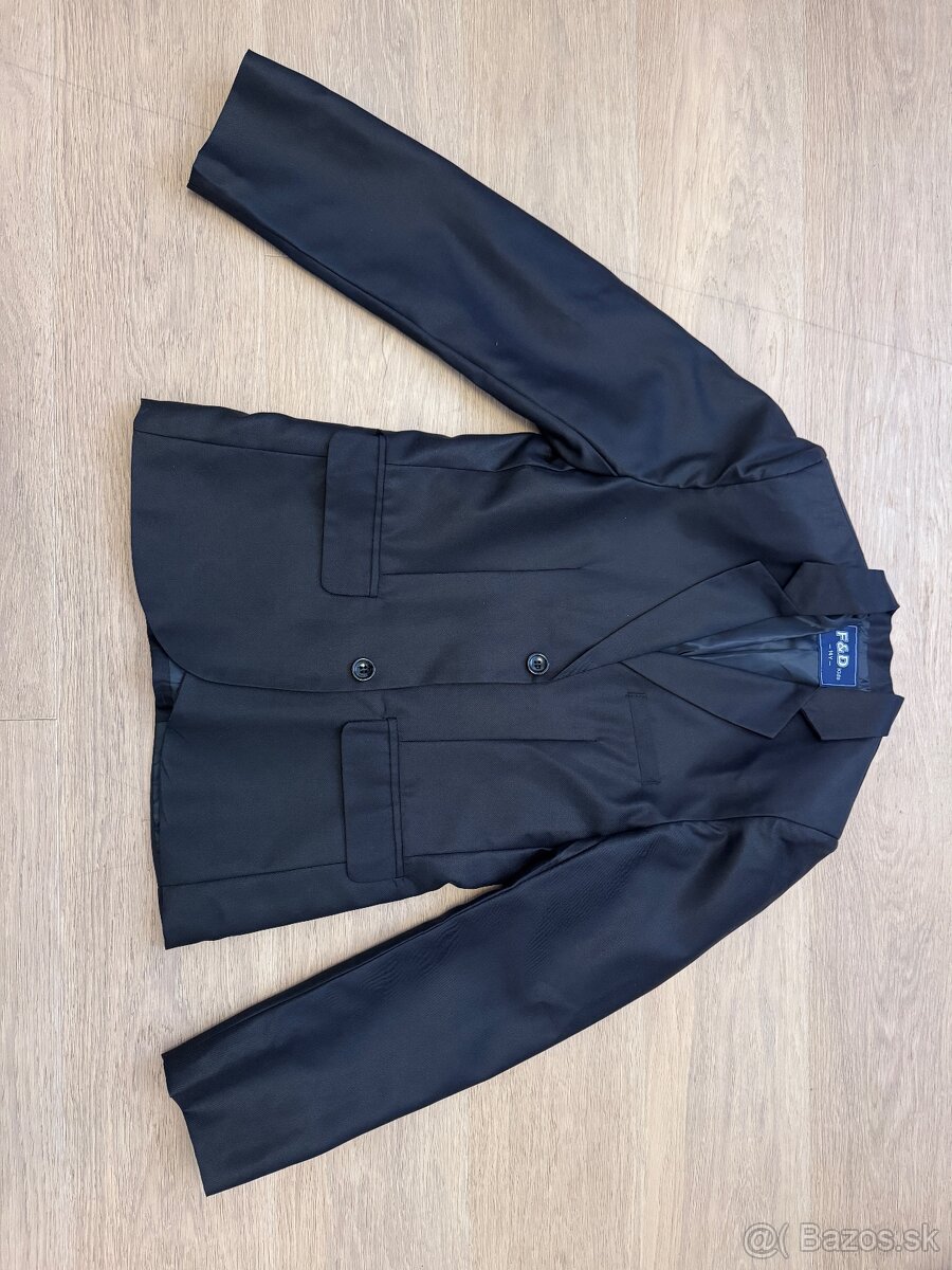 CHLAPČENSKÝ OBLEK - ČIERNY - 4