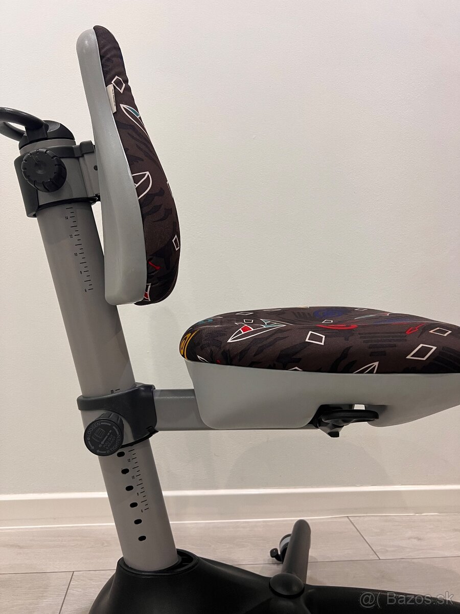 Detská rastúca stolička ergonomická, nastaviteľná - 4