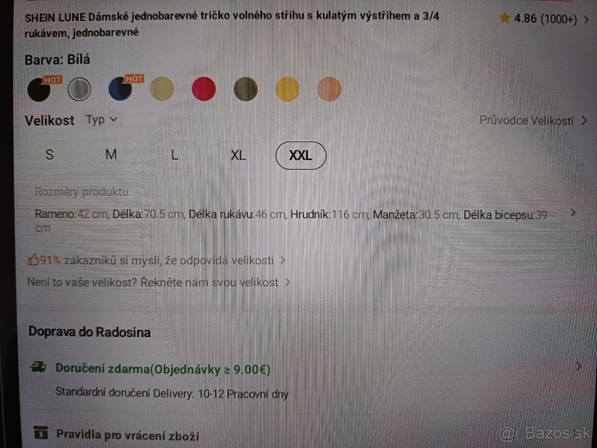Nove tricko - 4