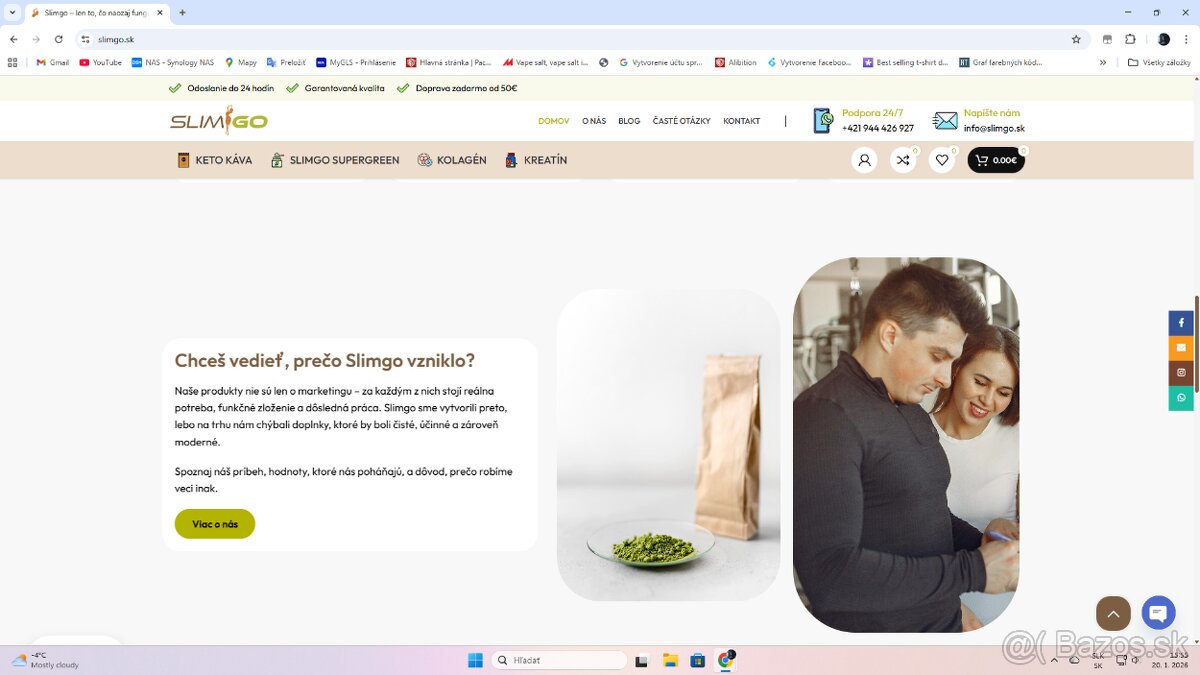 Predám prémiový e-shop SlimGo.sk - 4