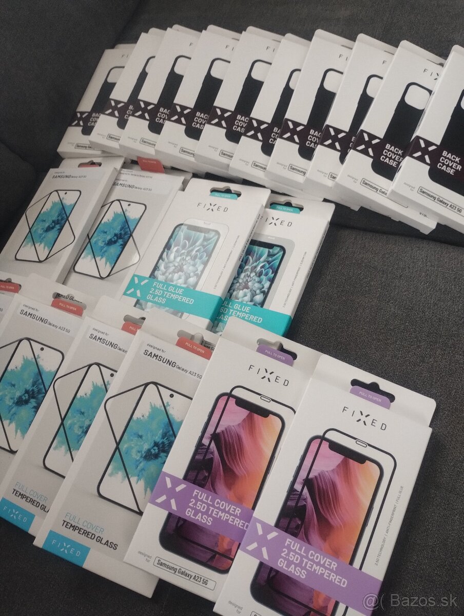 Predám zadné kryty a tvrdené sklo na Samsung Galaxy A23 - 4