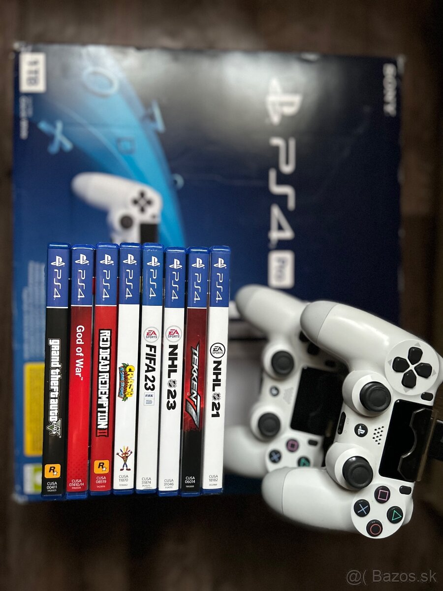 Playstation 4 pro 2TB - 4