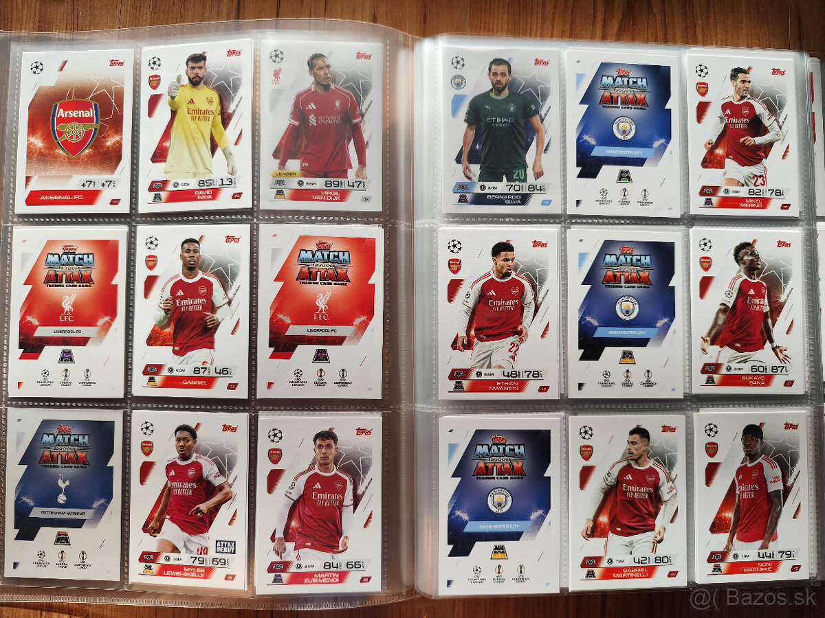Futbalové kartičky Match Attax 2025/26 ... obyčajné - 4