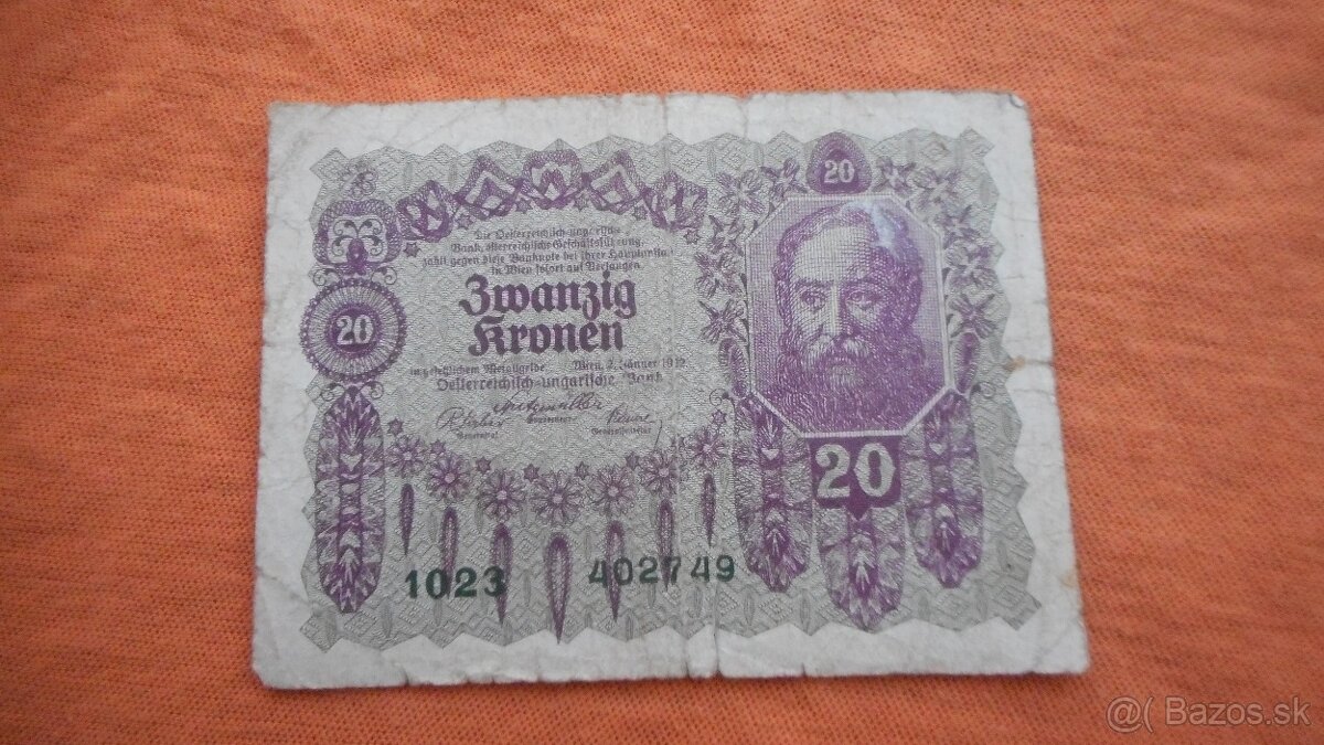 Bankovky - Rakúsko - 4