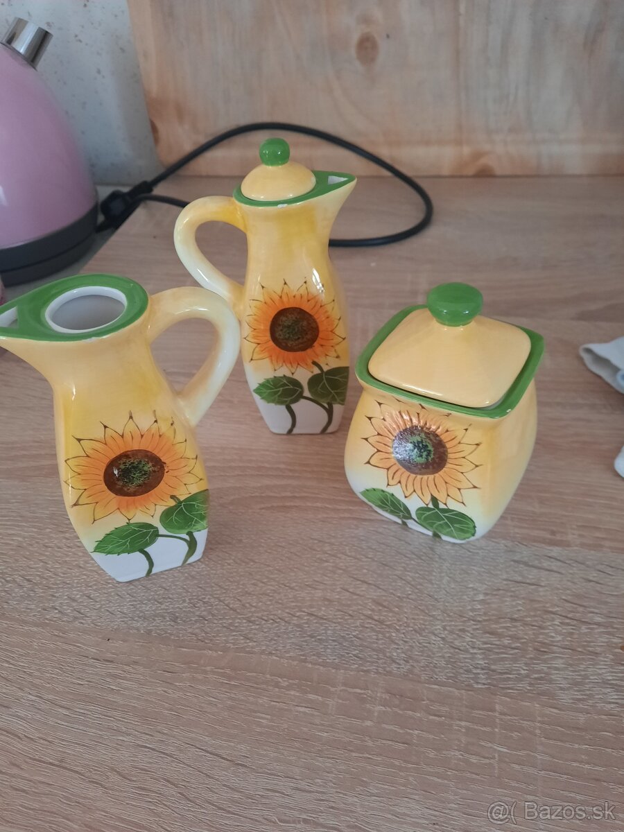 Keramika, slnečnice - 4