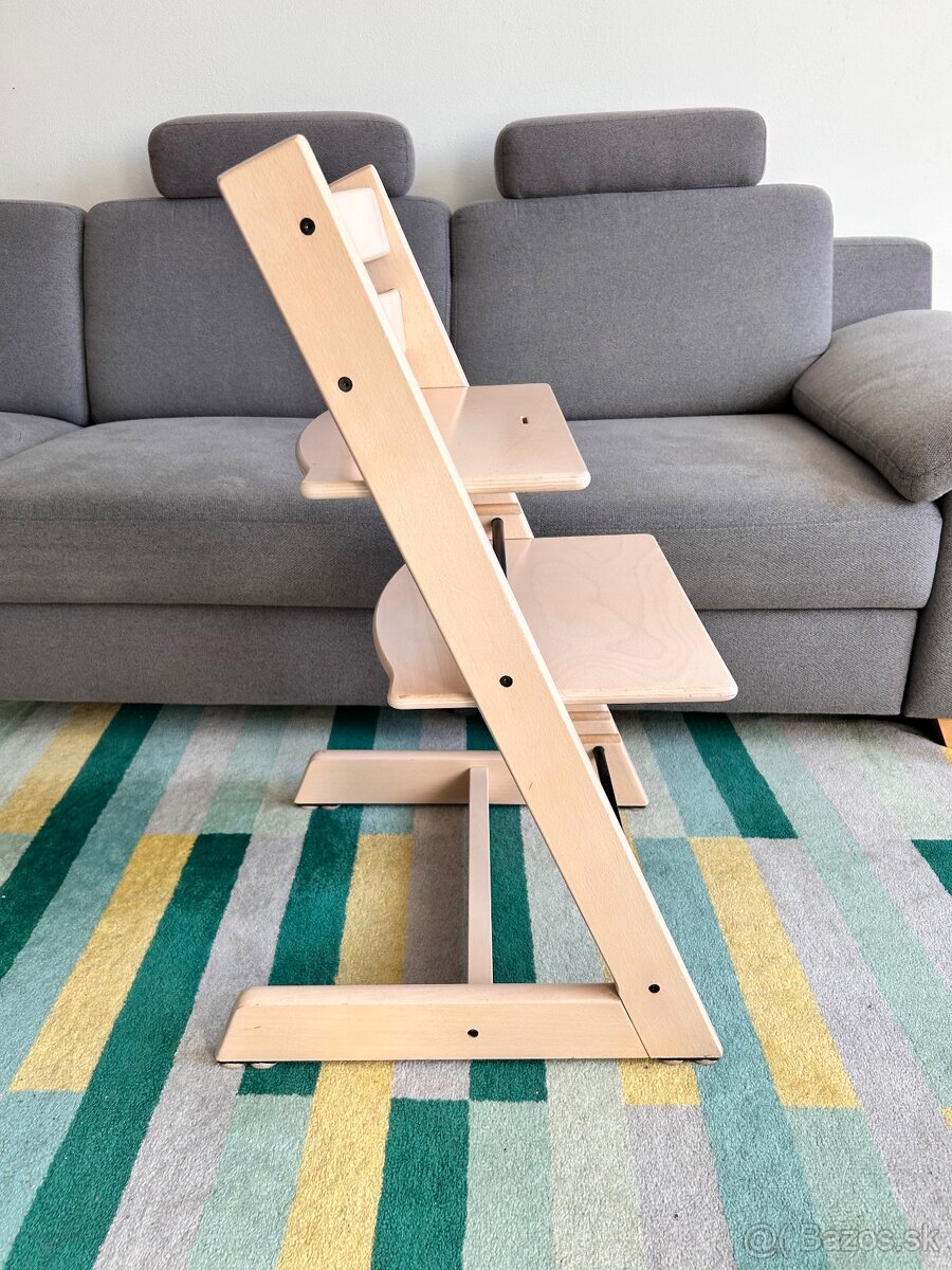 Stokke Tripp Trapp stolička - farba Whitewash - 4