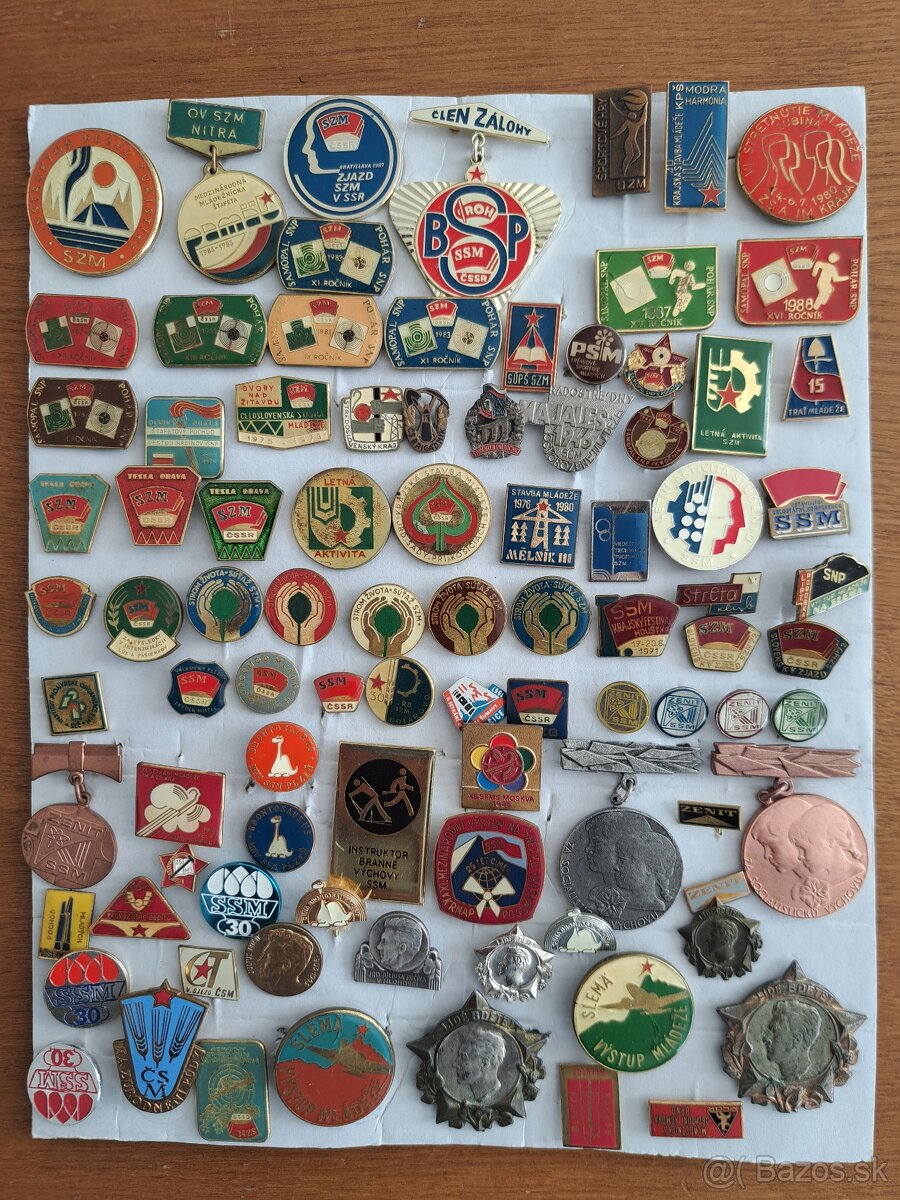 Predám odznaky 1 - 4