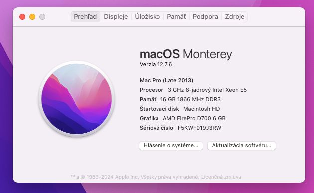 Predám Apple Mac Pro (Late 2013) kompletnú zostavu - 4