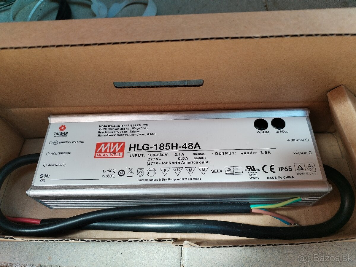 Mean Well HLG-185H-48A Napájecí zdroj pro LED 185W - 4