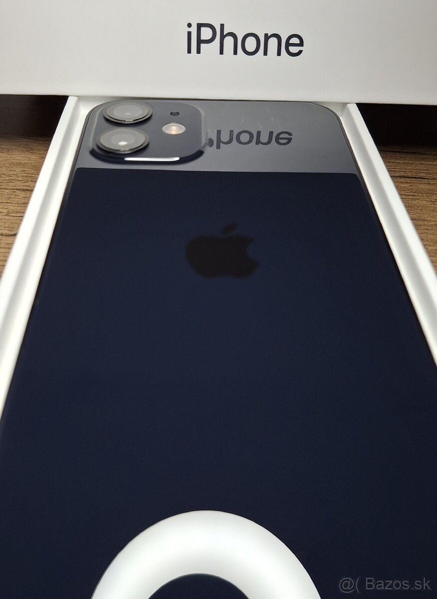 Iphone 12 mini BLACK 64GB ,TOP STAV, NOVA BAT.100% - 4