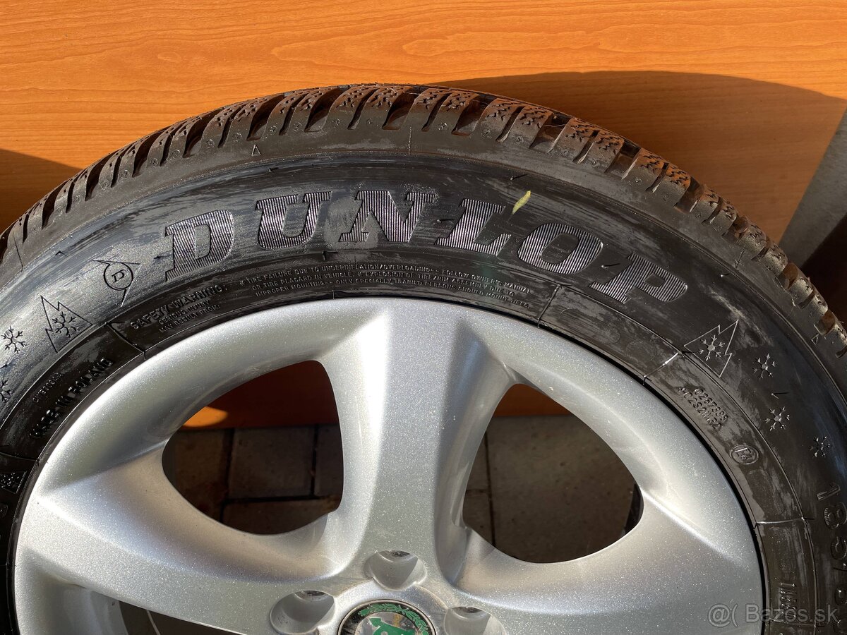 Orig. Alu disky 15 5x100 Fabia Roomster , leon ,Ibiza ,octa - 4