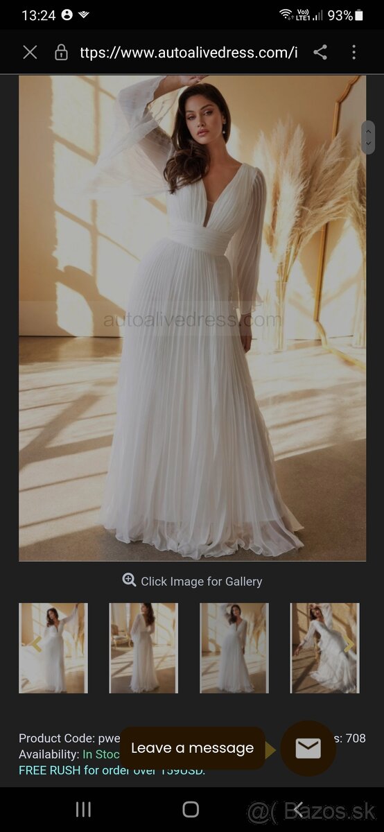 Svadobné šaty XL - 4