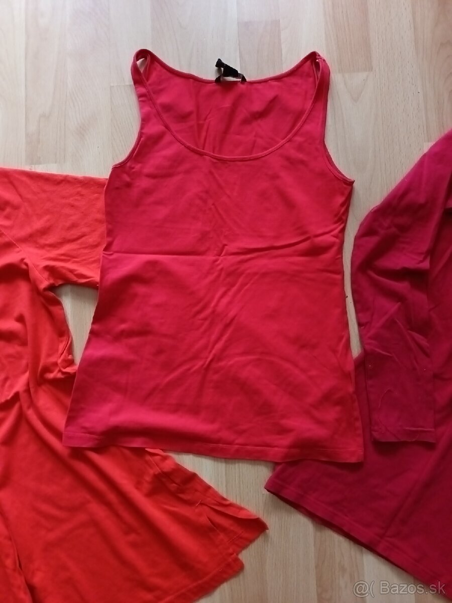 3 x červené tričko - 4