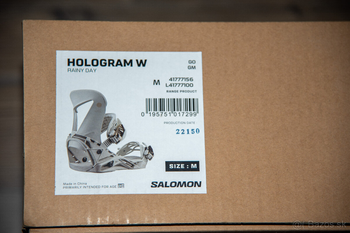 Snowboardové viazanie SALOMON Hologram W - veľkosť M - 4