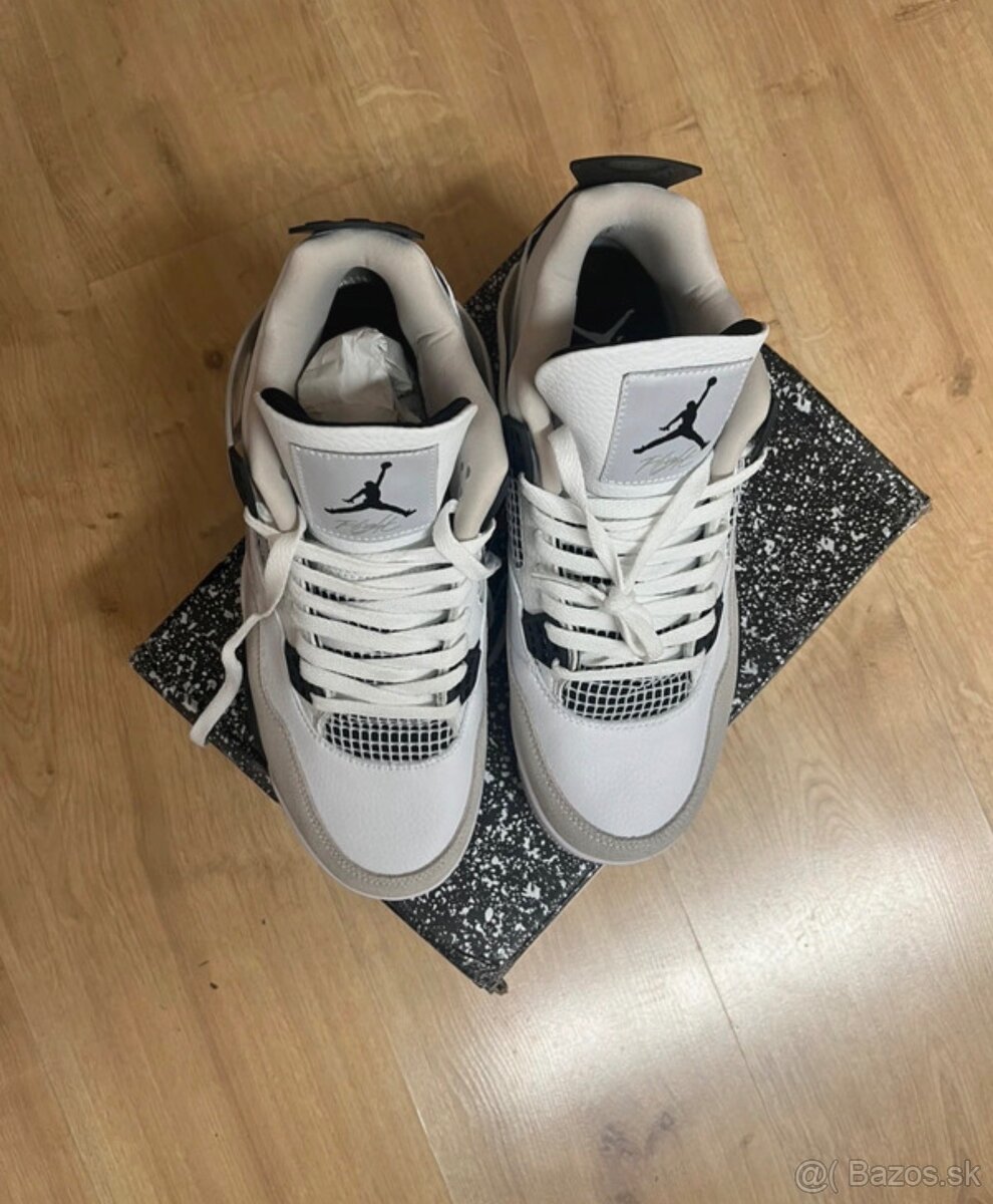 Jordan 4 retro biele - 4