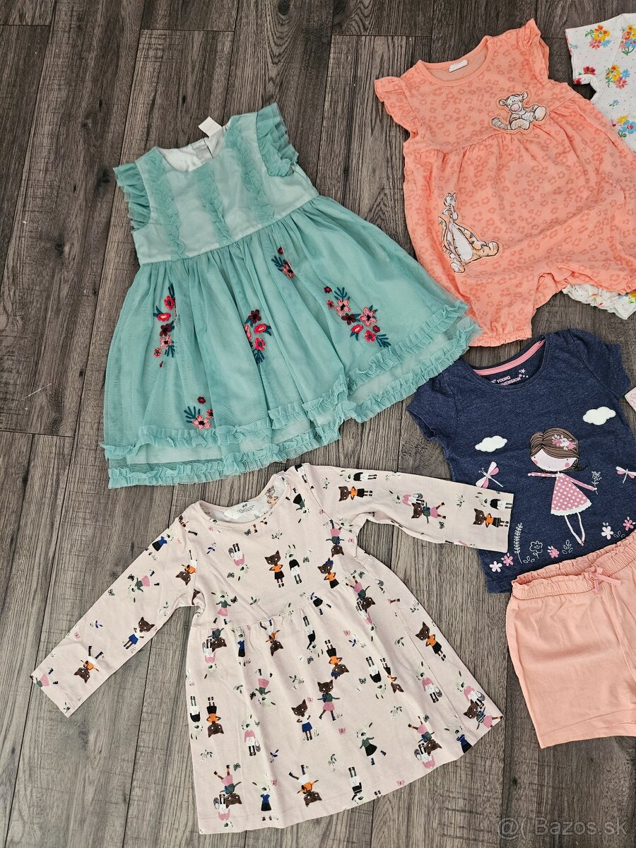 Letný balík oblečenia pre dievčatko 92 - 4