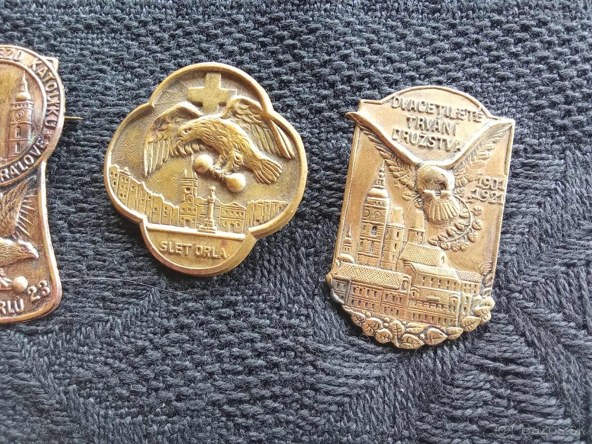 3 x odznak CS OROL. - 4