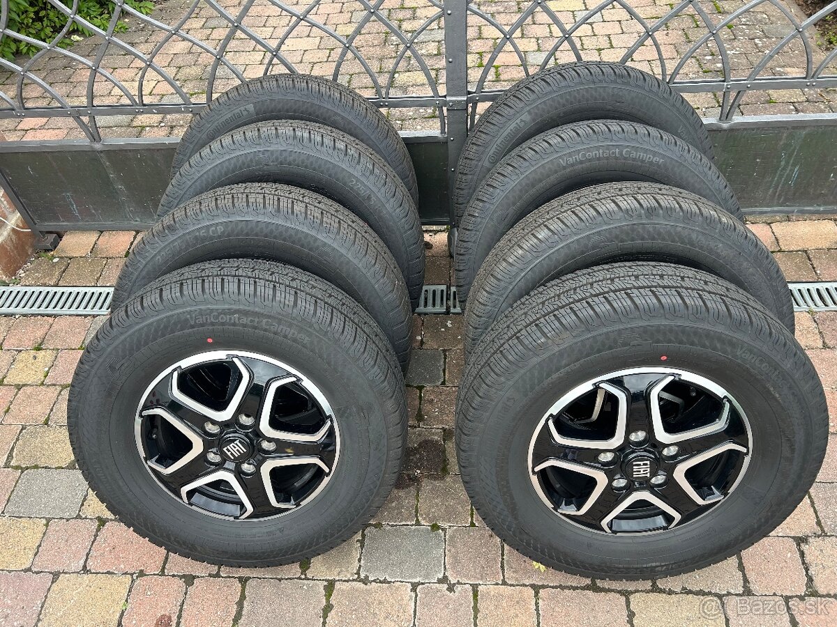 Fiat Ducato alu kolesa se zimní pneumatikami - 4