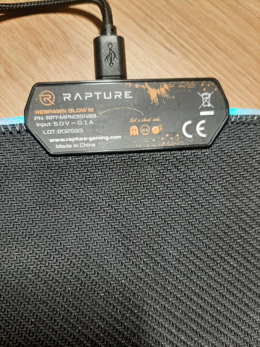 Podložka pod myš Rapture respawn glow M - 4