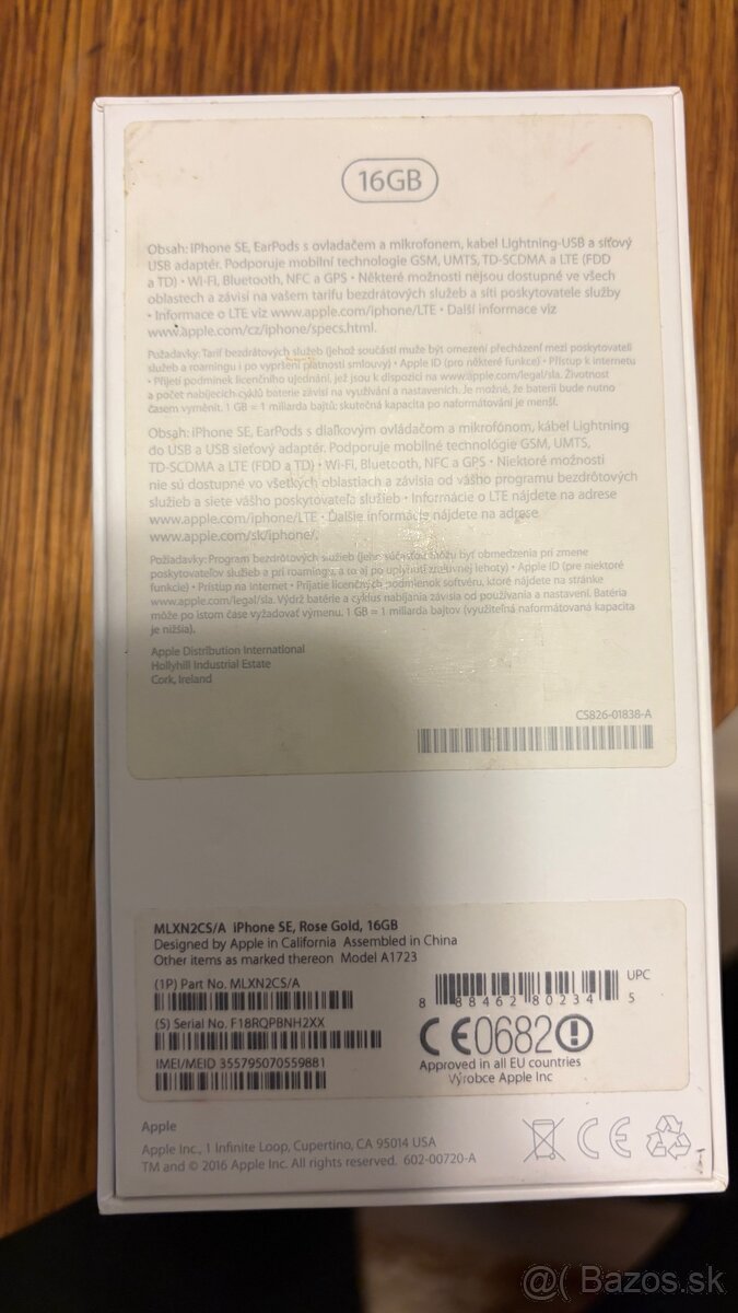 Apple iPhone SE 16 GB - 4