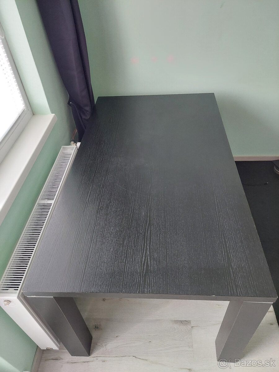 Stôl čierny, 160 x 90 - 4