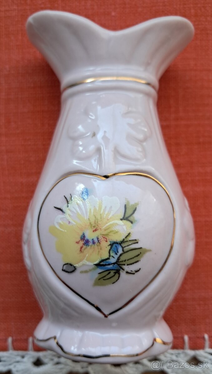 Dekorácia - ružový porcelán - 4