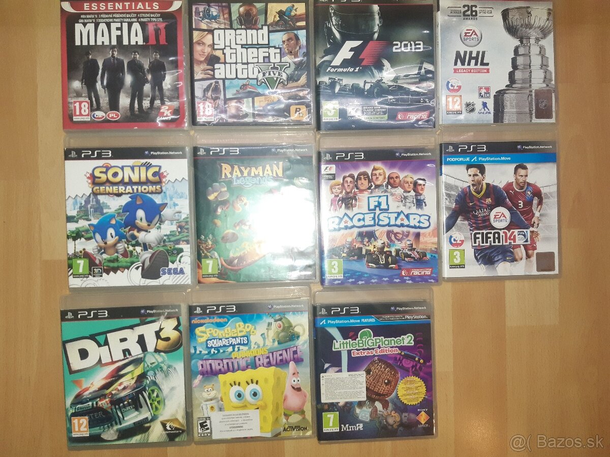 Predam ps3 super slim +2x joystick, krabica, hry, TOP stav - 4