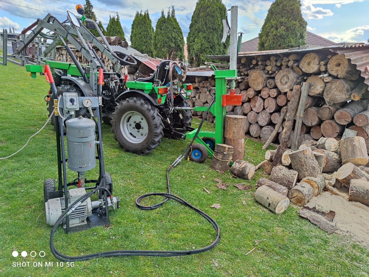 mobilný hadraulický agregát / malotraktor - 4