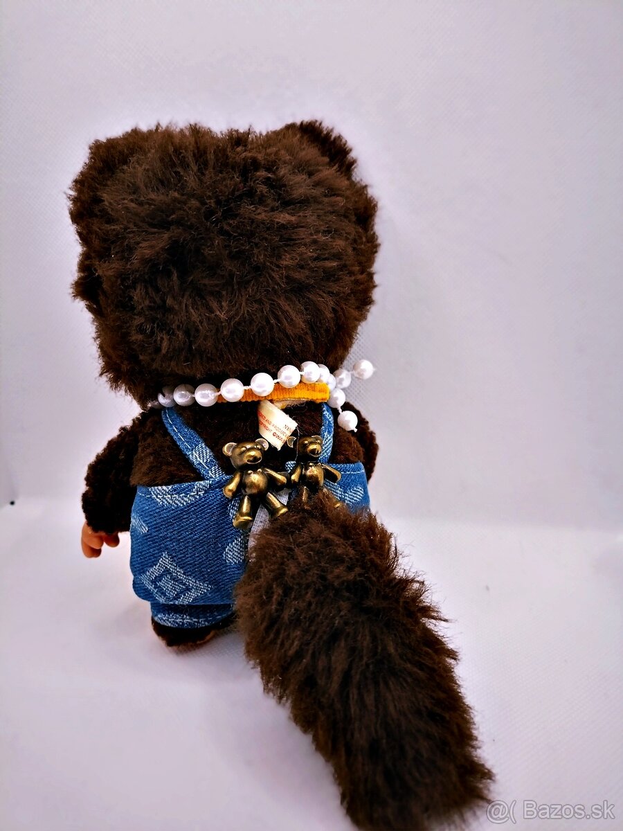 💖Mončičák moncicák monchhichi vzácné Nyamy kotě PELZI - 4