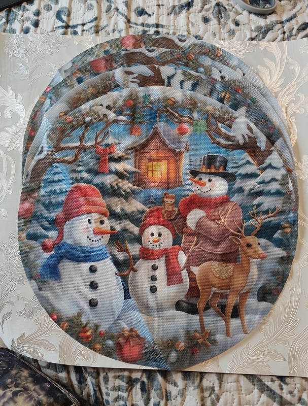 vianočné prestieranie - 4