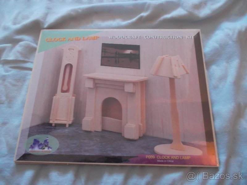 Predám 3D PUZZLE Nabytok stavby 01 - 4