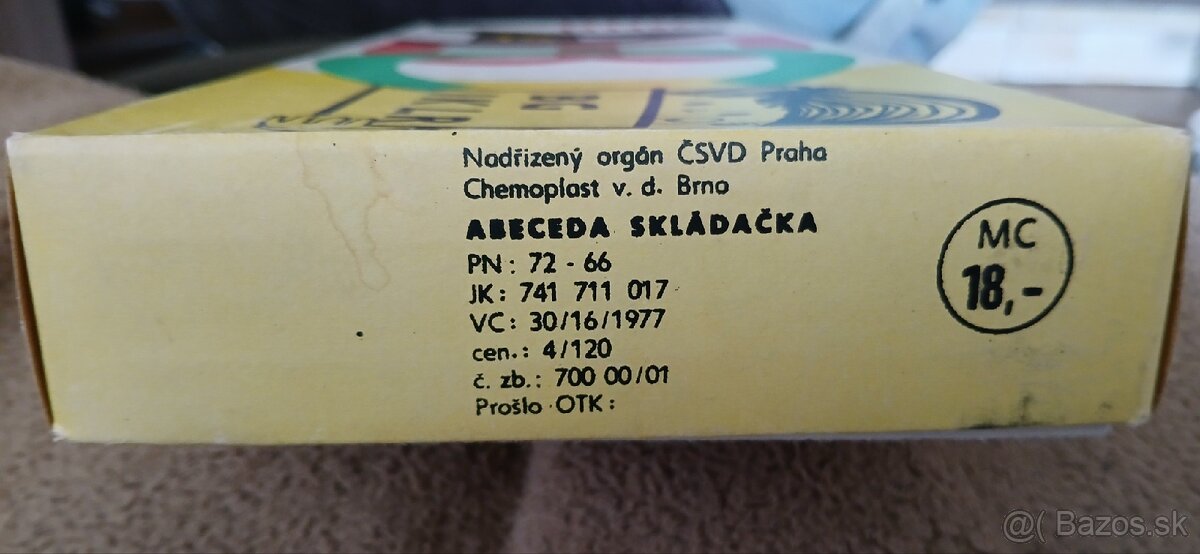 Skladačka ABECEDA - 4