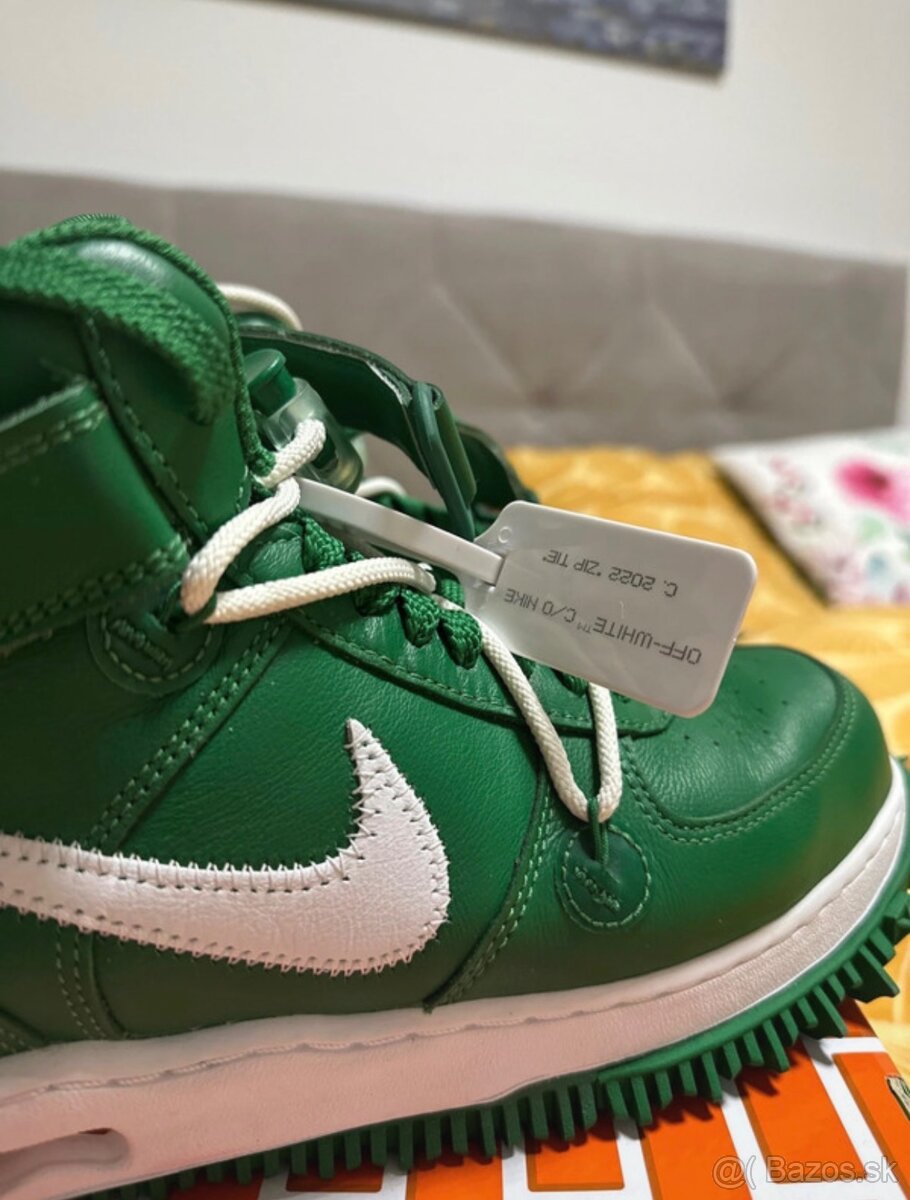 Nike x Off-White Air Force 1 Mid Pine Green - 4