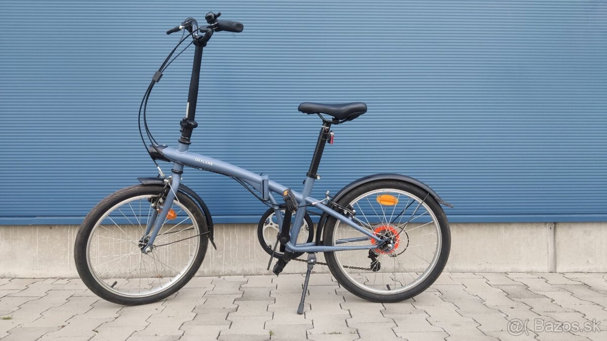 Predám Skladací bicykel Fold 120 modrý - 4