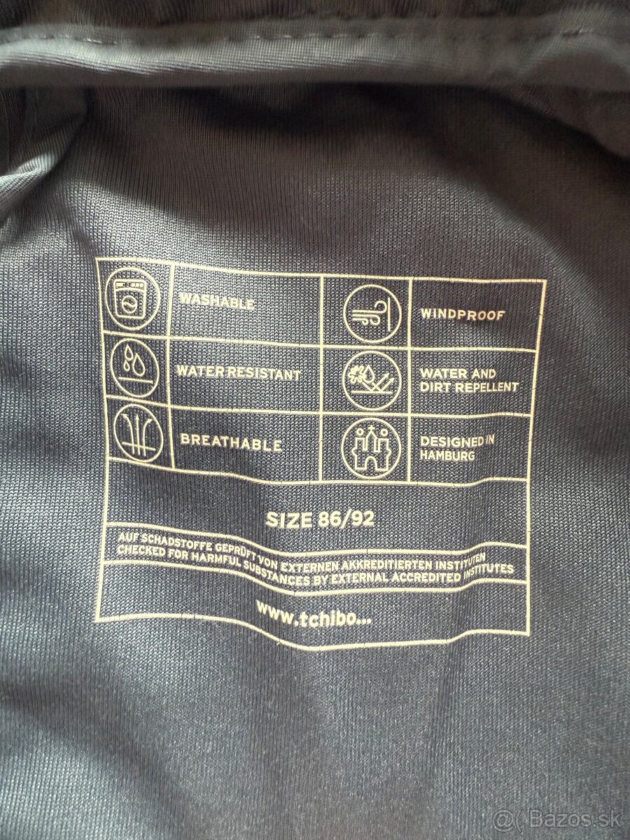 Detský overal do dažďa tchibo veľ.86/92 - 4