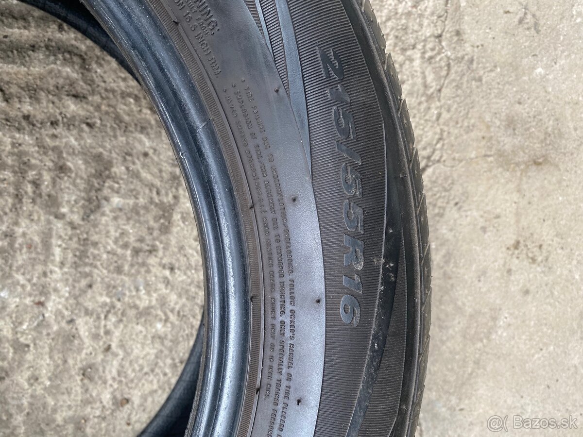 Letné 215 /55r16 - 4