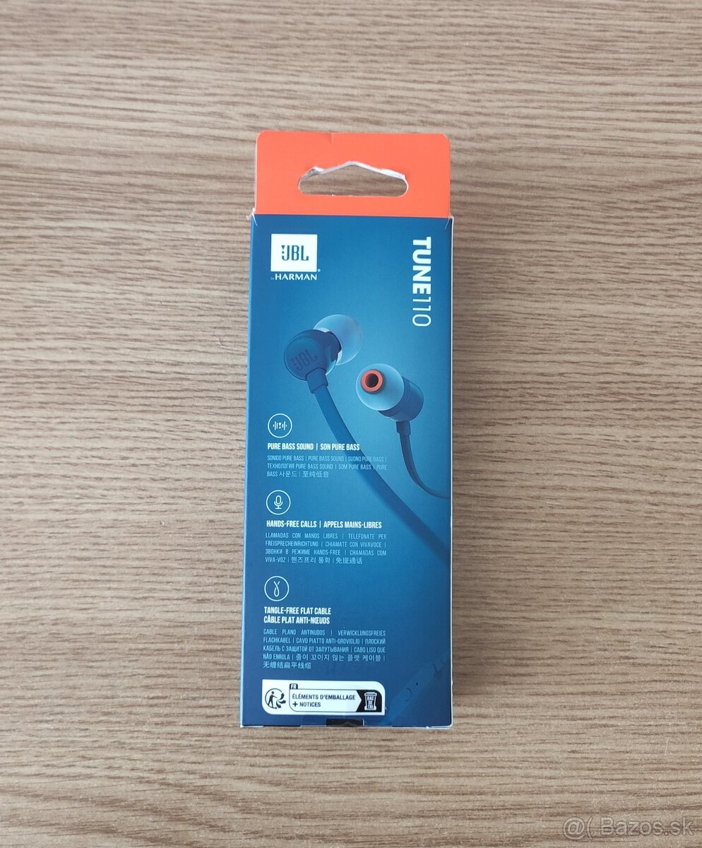 Predám slúchadlá JBL T110 - 4