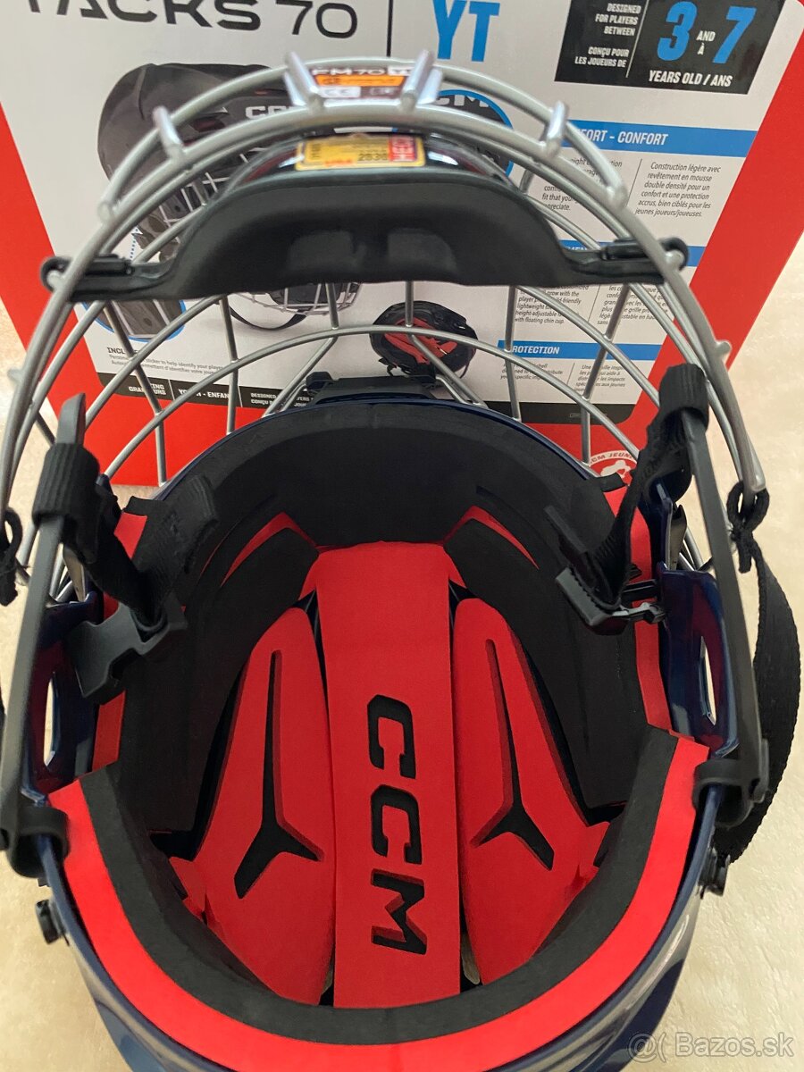 Detská hokejová prilba CCM - 4