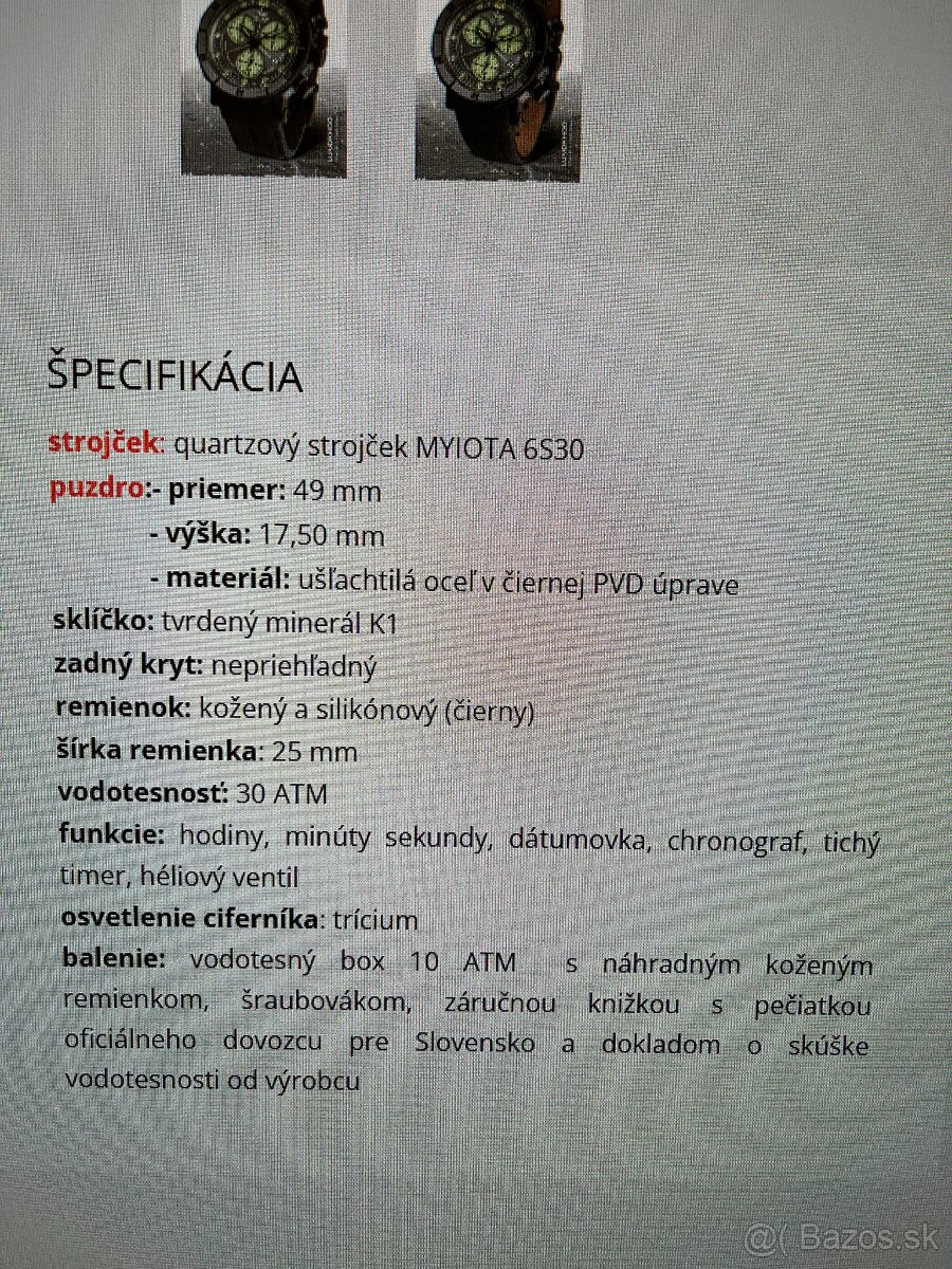 Pánske Hodinky Vostok-Europe LUNOCHOD-2 chrono line - 4